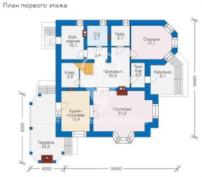 Дом 245м², участок 14 сот.